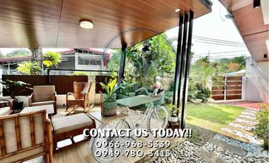 3 Bedrooms House with Pool For Rent Located inside a secured subdivision in Barangay CutCut,Angeles City,Pampanga