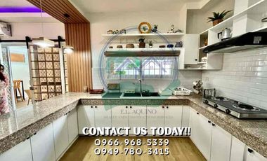 3 Bedrooms House with Pool For Rent Located inside a secured subdivision in Barangay CutCut,Angeles City,Pampanga