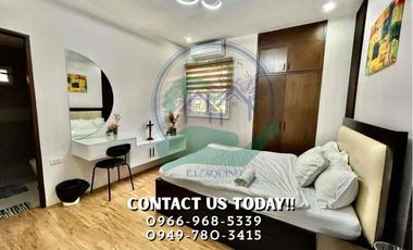 3 Bedrooms House with Pool For Rent Located inside a secured subdivision in Barangay CutCut,Angeles City,Pampanga