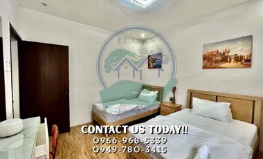 3 Bedrooms House with Pool For Rent Located inside a secured subdivision in Barangay CutCut,Angeles City,Pampanga