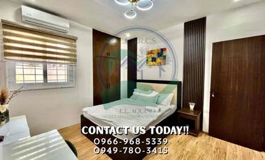 3 Bedrooms House with Pool For Rent Located inside a secured subdivision in Barangay CutCut,Angeles City,Pampanga