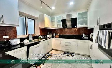 4 Bedrooms House For Rent with Pool Located in a secured subdivision in Barangay Amsic,Angeles City,Pampanga
