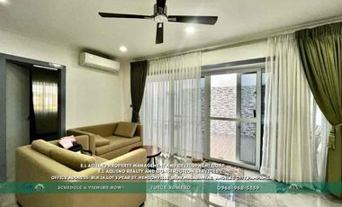 4 Bedrooms House For Rent with Pool Located in a secured subdivision in Barangay Amsic,Angeles City,Pampanga