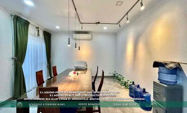 4 Bedrooms House For Rent with Pool Located in a secured subdivision in Barangay Amsic,Angeles City,Pampanga