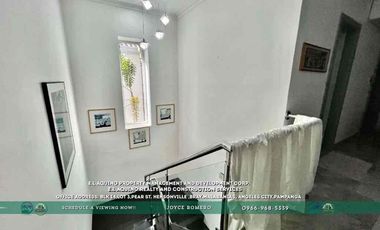 4 Bedrooms House For Rent with Pool Located in a secured subdivision in Barangay Amsic,Angeles City,Pampanga