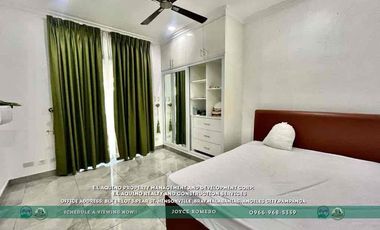 4 Bedrooms House For Rent with Pool Located in a secured subdivision in Barangay Amsic,Angeles City,Pampanga