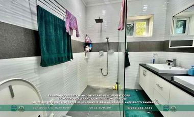 4 Bedrooms House For Rent with Pool Located in a secured subdivision in Barangay Amsic,Angeles City,Pampanga