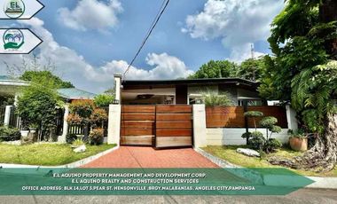 3 Bedrooms House For Rent with Pool Located in a secured subdivision in Barangay Cutcut,Angeles City,Pampanga