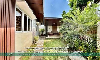 3 Bedrooms House For Rent with Pool Located in a secured subdivision in Barangay Cutcut,Angeles City,Pampanga