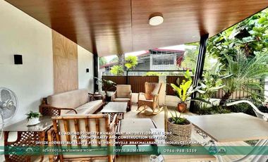 3 Bedrooms House For Rent with Pool Located in a secured subdivision in Barangay Cutcut,Angeles City,Pampanga