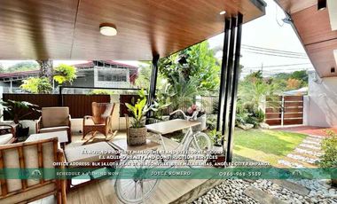 3 Bedrooms House For Rent with Pool Located in a secured subdivision in Barangay Cutcut,Angeles City,Pampanga