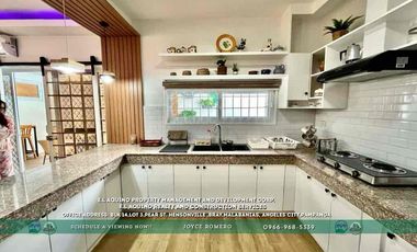 3 Bedrooms House For Rent with Pool Located in a secured subdivision in Barangay Cutcut,Angeles City,Pampanga