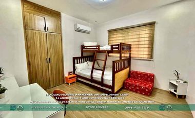 3 Bedrooms House For Rent with Pool Located in a secured subdivision in Barangay Cutcut,Angeles City,Pampanga