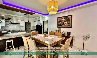 3 Bedrooms House For Rent with Pool Located in a secured subdivision in Barangay Cutcut,Angeles City,Pampanga