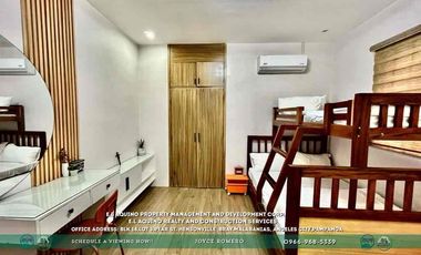 3 Bedrooms House For Rent with Pool Located in a secured subdivision in Barangay Cutcut,Angeles City,Pampanga