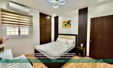 3 Bedrooms House For Rent with Pool Located in a secured subdivision in Barangay Cutcut,Angeles City,Pampanga