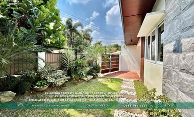 3 Bedrooms House For Rent with Pool Located in a secured subdivision in Barangay Cutcut,Angeles City,Pampanga