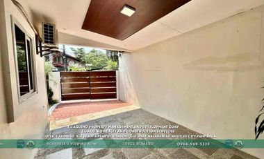 3 Bedrooms House For Rent with Pool Located in a secured subdivision in Barangay Cutcut,Angeles City,Pampanga