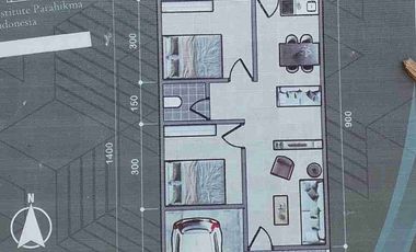 Rumah Type 55/84 Mustafa Dg Bunga Paccinongan Gowa dekat makassar