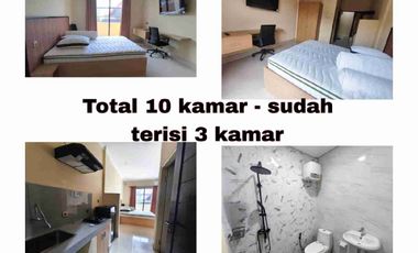 Rumah Kost Mewah 17,5M, Tersedia 29 Kamar di Renon Denpasar Bali