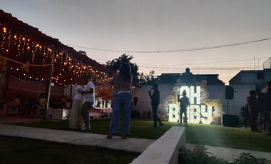 Bello Jardin en renta para eventos.