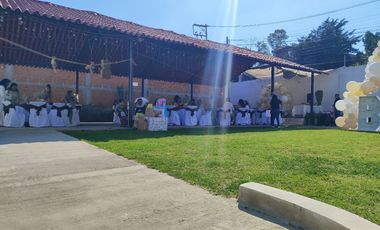 Bello Jardin en renta para eventos.