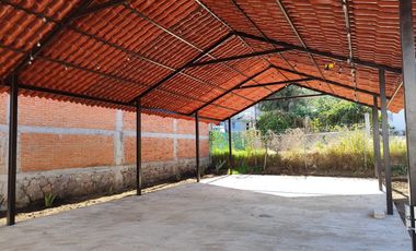 Amplia palapa en renta para activación física