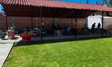 Amplia palapa en renta para activación física