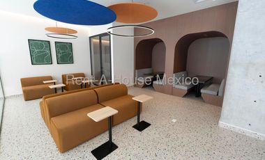 Departamento Loft en Renta | San Rafael (Nomad Jardín Reforma) | 37 m² | CW26-2237