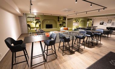 Departamento Loft en Renta | San Rafael (Nomad Jardín Reforma) | 37 m² | CW26-2237