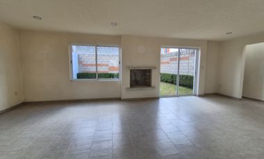 CASA EN RENTA EN RESIDENCIAL EL CASTAÑO 2, METEPEC CERCA DE AV TECNOLOGICO