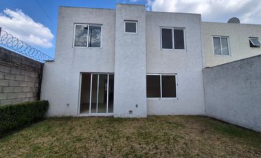 CASA EN RENTA EN RESIDENCIAL EL CASTAÑO 2, METEPEC CERCA DE AV TECNOLOGICO