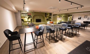 Departamento Loft en Renta | San Rafael (Nomad Jardín Reforma) | 37 m² | CW26-2238