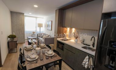 Departamento en Renta | San Rafael (Nomad Jardín Reforma) | 2 Rec. | 78 m² | CW26-1349