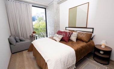 Departamento en Renta | San Rafael (Nomad Jardín Reforma) | 2 Rec. | 71 m² | CW26-1348