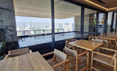Departamento Loft en Renta | Col. Juárez (The University Tower) | 1 Rec. | 32.97 m² | CW26-1680