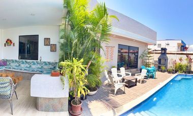 BALLENITA CON VISTA AL MAR ALQUILO CASA CON PISCINA