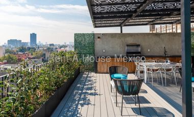 Departamento Loft en Renta | La Condesa (Park Life Condesa) | 1 Rec. | 48 m² | CW26-1614