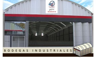 HUIXQUILUCAN, TENEMOS BODEGAS A PARTIR DE 128 M2 ,400 M2  Y 4 DE 734 M2 DENTRO DE PARQUE, ANDENES