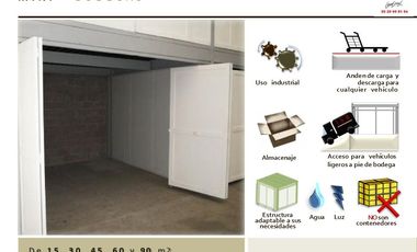 HUIXQUILUCAN, TENEMOS BODEGAS A PARTIR DE 128 M2 ,400 M2  Y 4 DE 734 M2 DENTRO DE PARQUE, ANDENES