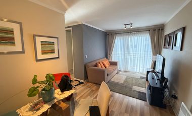 Departamento Amoblado y con Estacionamiento, Edificio Centro Lagos