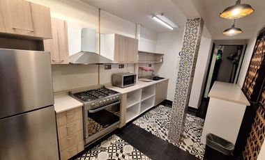 Loft amueblado en Renta en Buenavista, Cuauhtémoc, CDMX.
