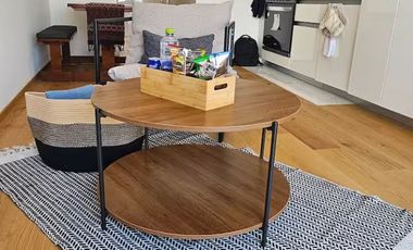 Para Inversionistas se Vende loft en Icon Roma con balcon y cajon estac amueblado y equipado listo para rentar