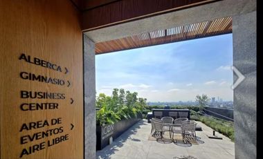 Para Inversionistas se Vende loft en Icon Roma con balcon y cajon estac amueblado y equipado listo para rentar