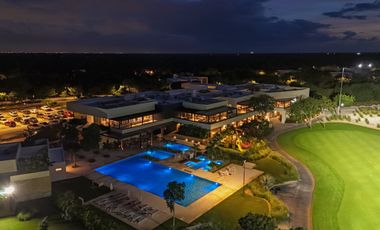 ULTIMO LOTE RESIDENCIAL EN CLUB DE GOLF  752.22m2  – FRENTE AL CAMPO DE GOLF EN LA ZONA NORTE DE MÉRIDA, YUC.