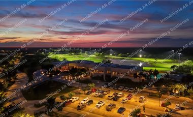 ULTIMO LOTE RESIDENCIAL EN CLUB DE GOLF  752.22m2  – FRENTE AL CAMPO DE GOLF EN LA ZONA NORTE DE MÉRIDA, YUC.