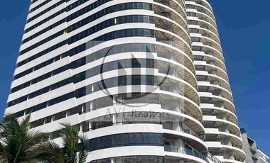 DEPARTAMENTO EN VENTA CON VISTA AL MAR EN PISO 18 EN MAZATLÁN MÉXICO, ELYPSE TOWERS CERRITOS, 3 RECÁMARAS