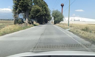 Terreno en RENTA zona de Huejotzingo Puebla