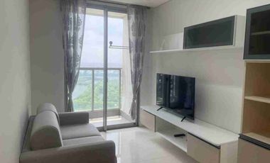 Sewa 1bedroom apartemen gold coast pik bagus siap huni lantai sedang.
