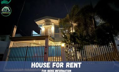 3 Bedrooms Fully Furnished 2-Storey House for Rent in Brgy. Cuayan Angeles City, Pampanga